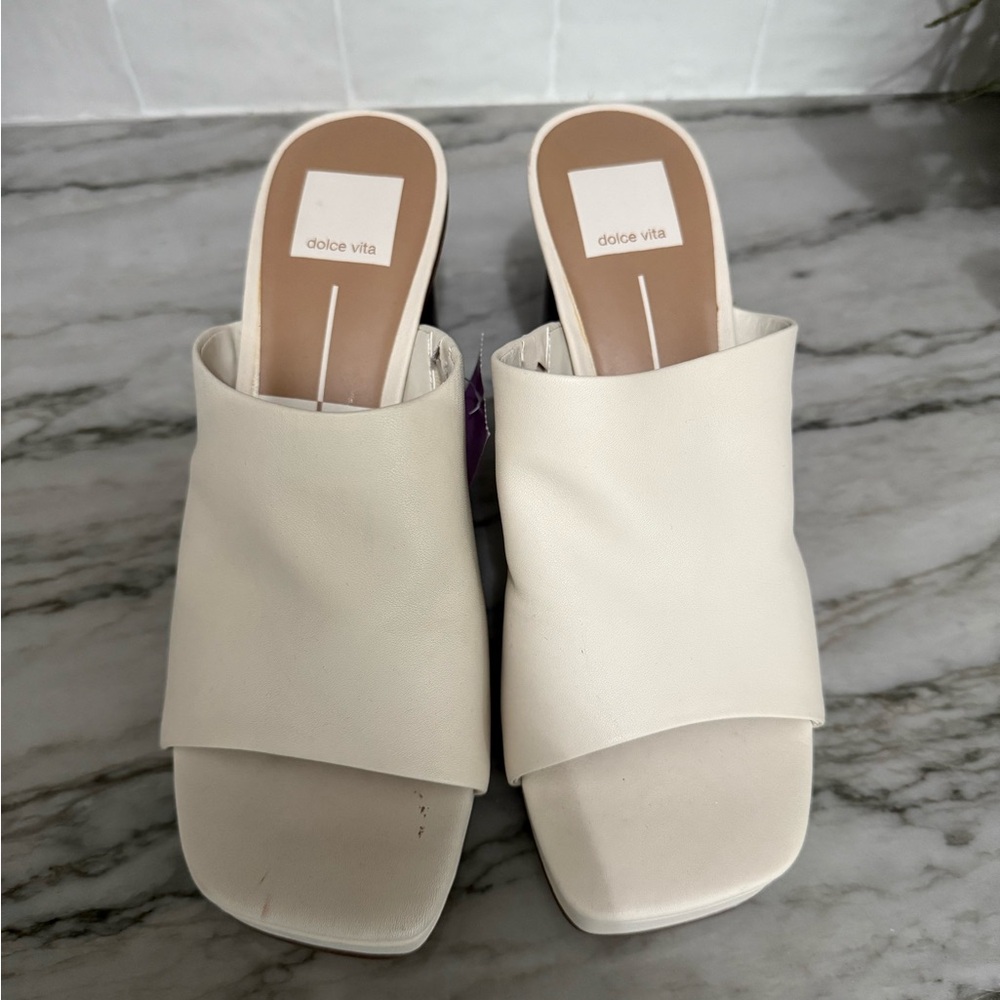 Dolce Vita Slide Block Heels 8.5